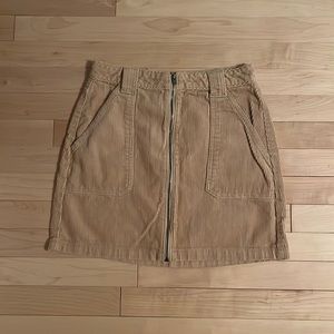 corduroy hollister skirt